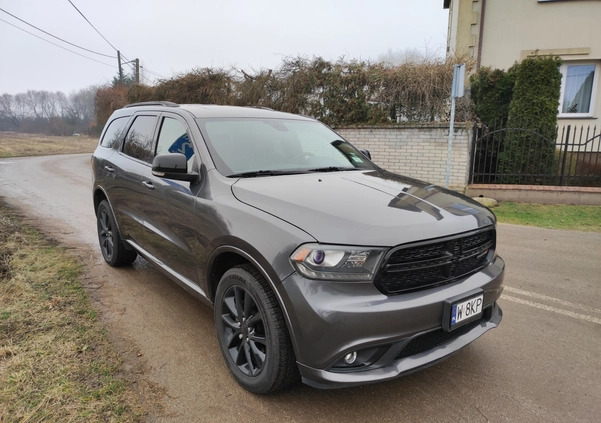 Dodge Durango cena 129900 przebieg: 112000, rok produkcji 2018 z Modliborzyce małe 191